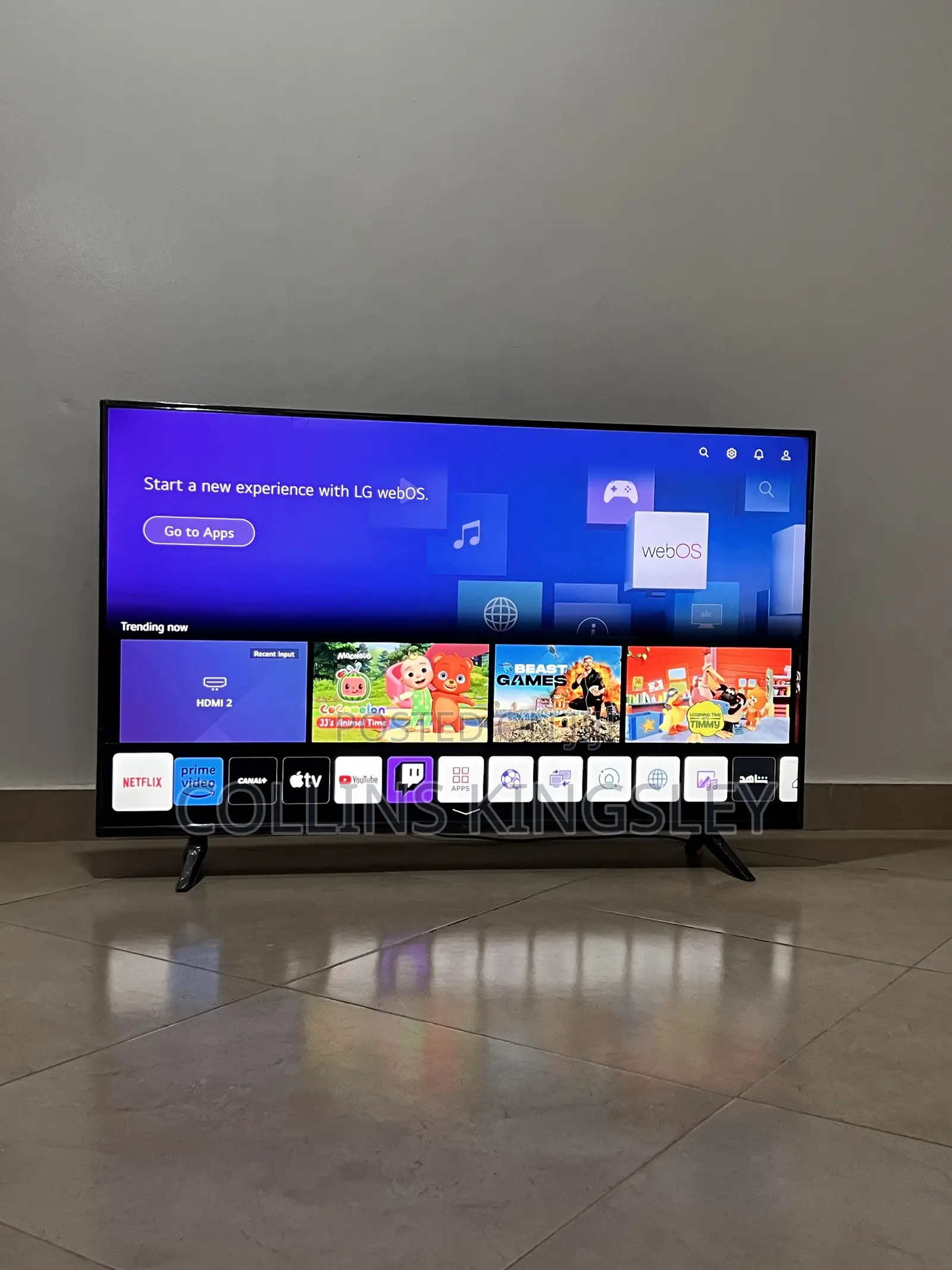 High Power Quality 55 LG TV