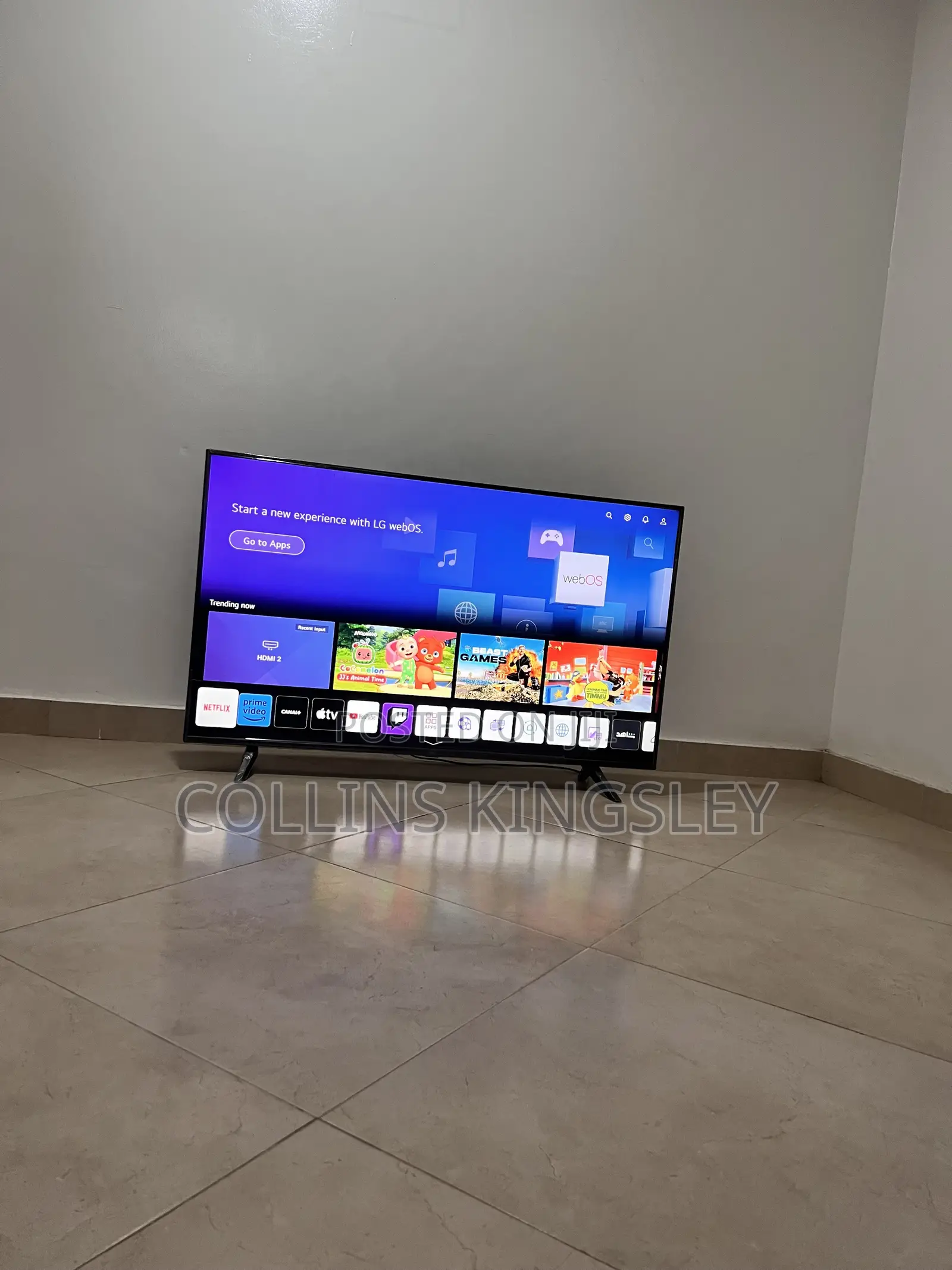 High Power Quality 55 LG TV