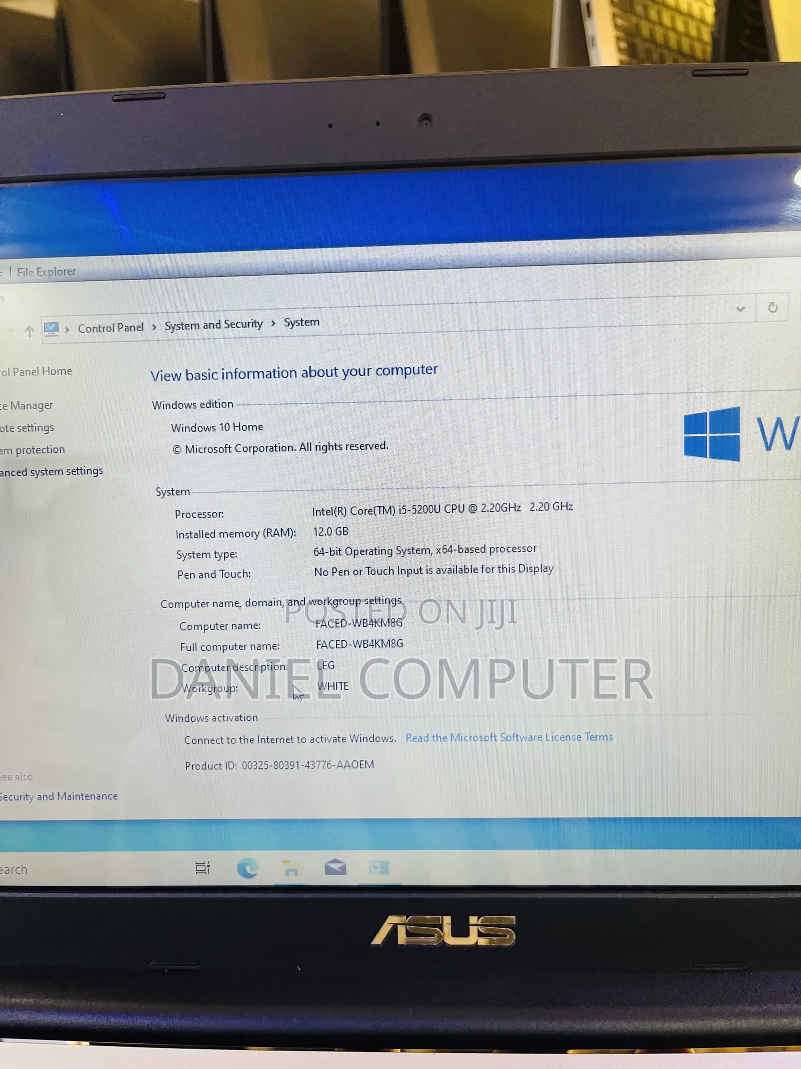 Laptop Asus X555LA 8GB Intel Core i5 HDD 1T