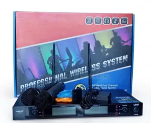 Shure Dual Channel UHF Professional Wireless Microphone System
