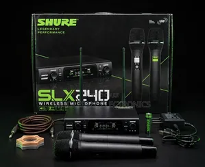 Shure SLX 240 Professional Dual Wireless Microphone System