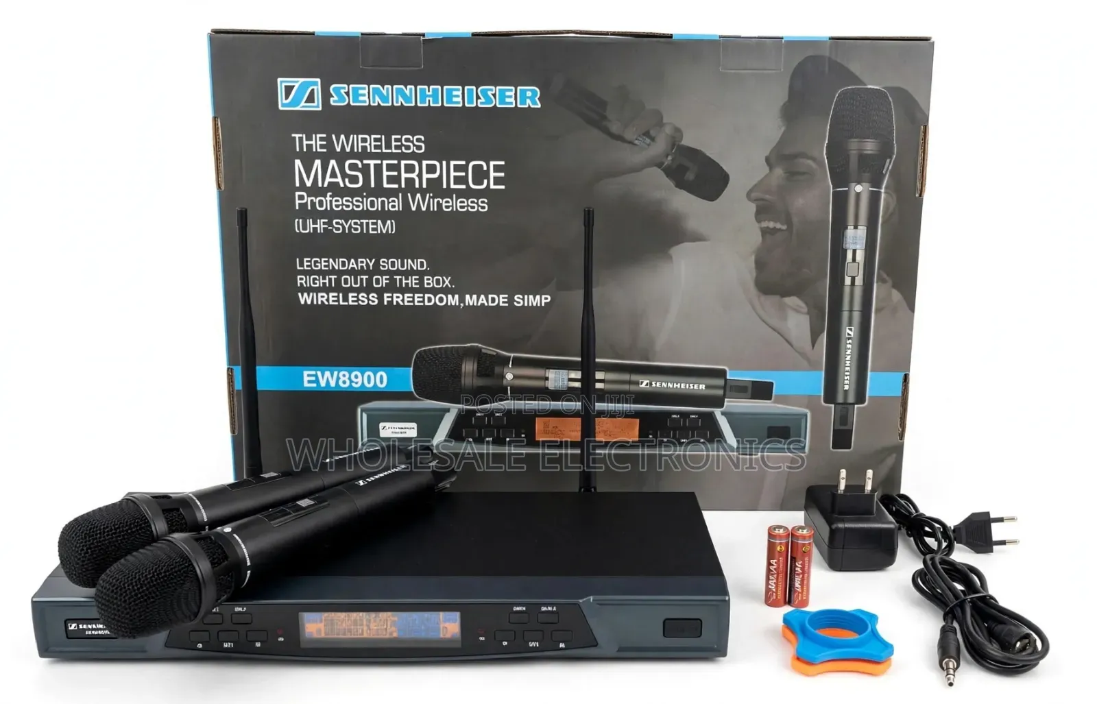 Sennheiser EW8900 Professional Dual Wireless UHF Microphone System