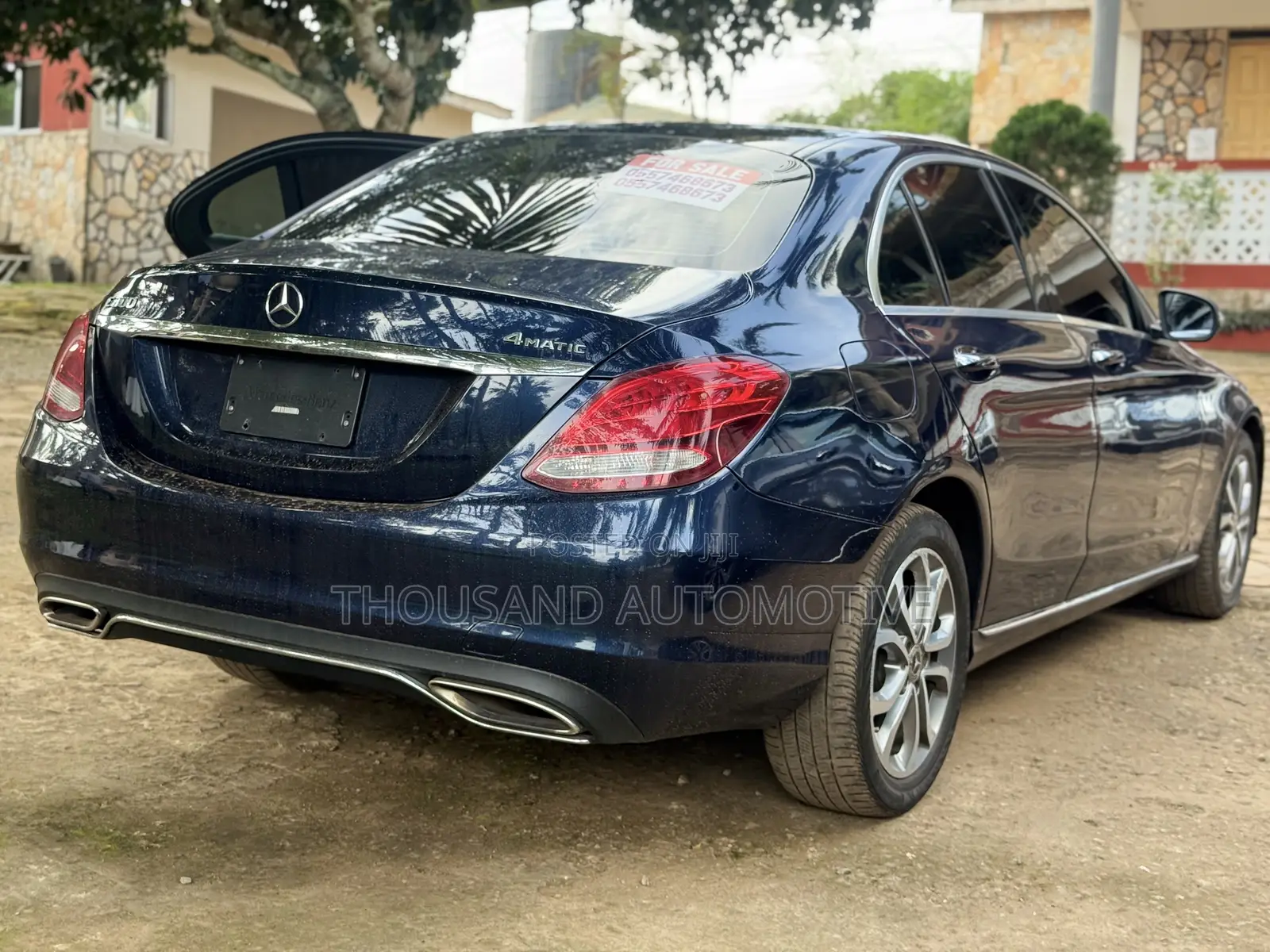 Mercedes-Benz C300 Base 4Matic Coupe AWD (2.0L 4cyl 7A) 2017 Blue