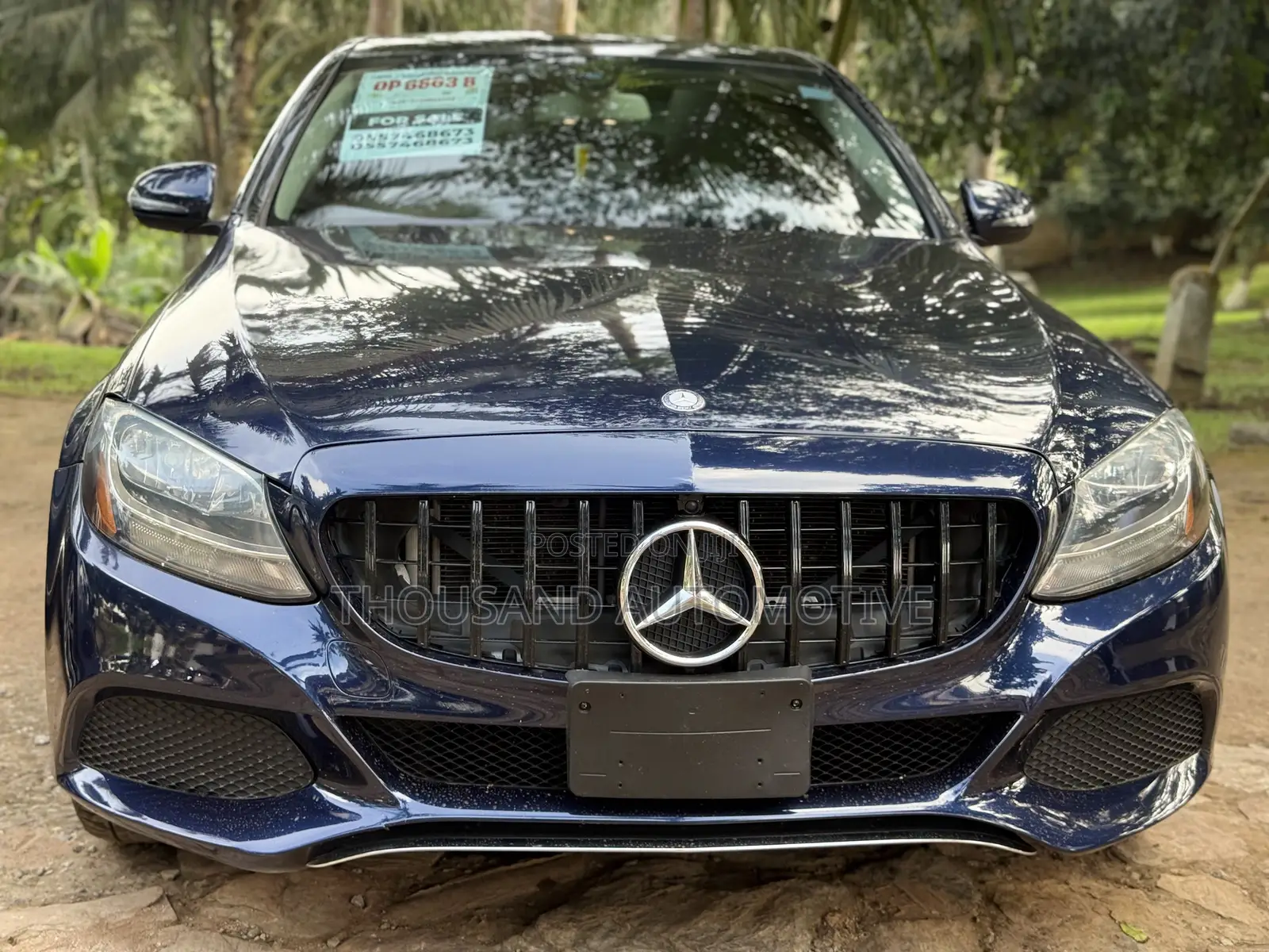 Mercedes-Benz C300 Base 4Matic Coupe AWD (2.0L 4cyl 7A) 2017 Blue
