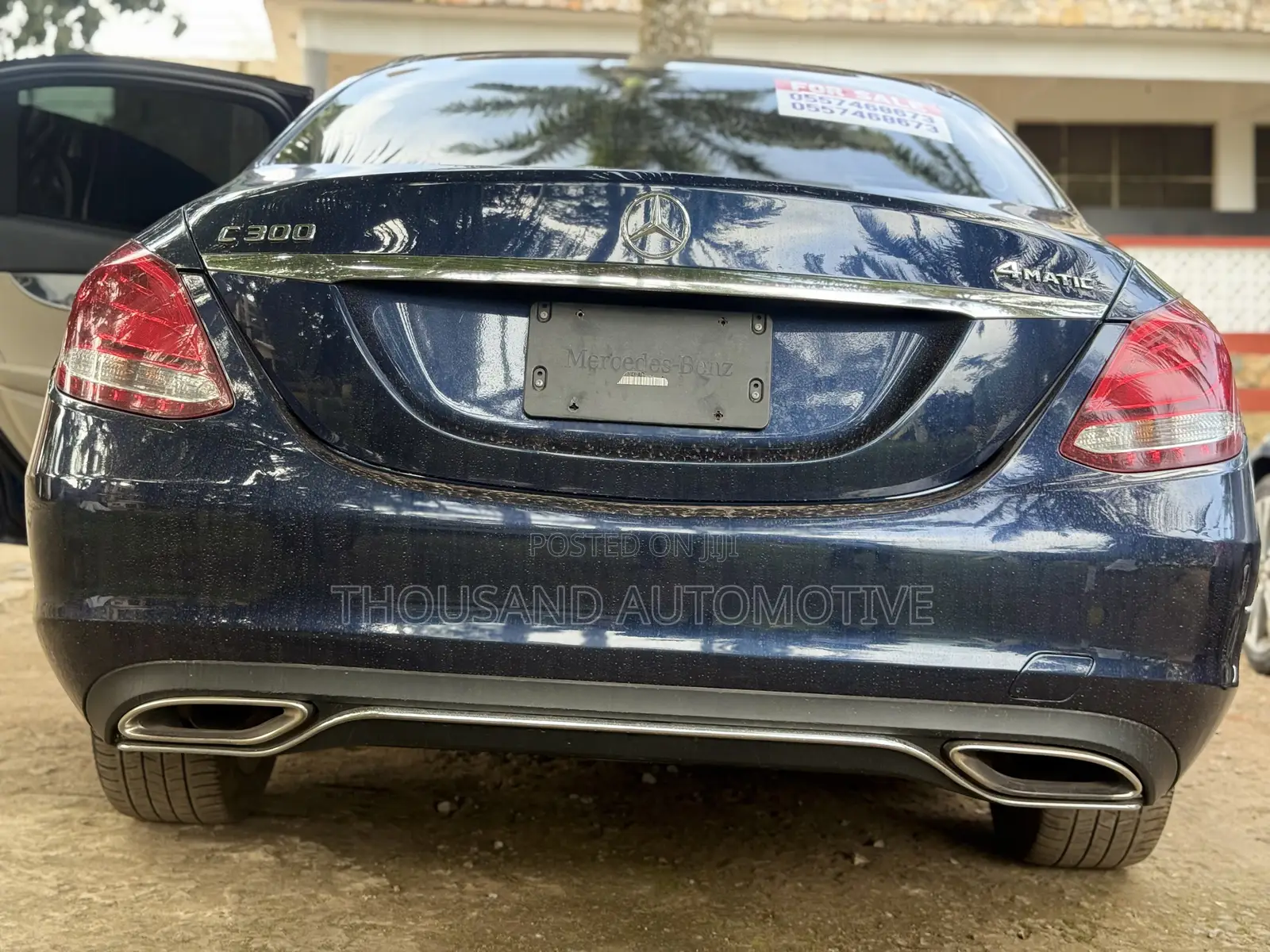 Mercedes-Benz C300 Base 4Matic Coupe AWD (2.0L 4cyl 7A) 2017 Blue