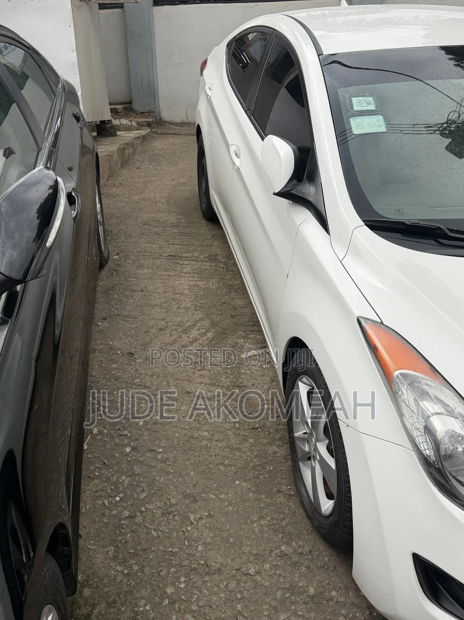 Hyundai Elantra Limited Sedan FWD (1.8L 4cyl 6A) 2013 White