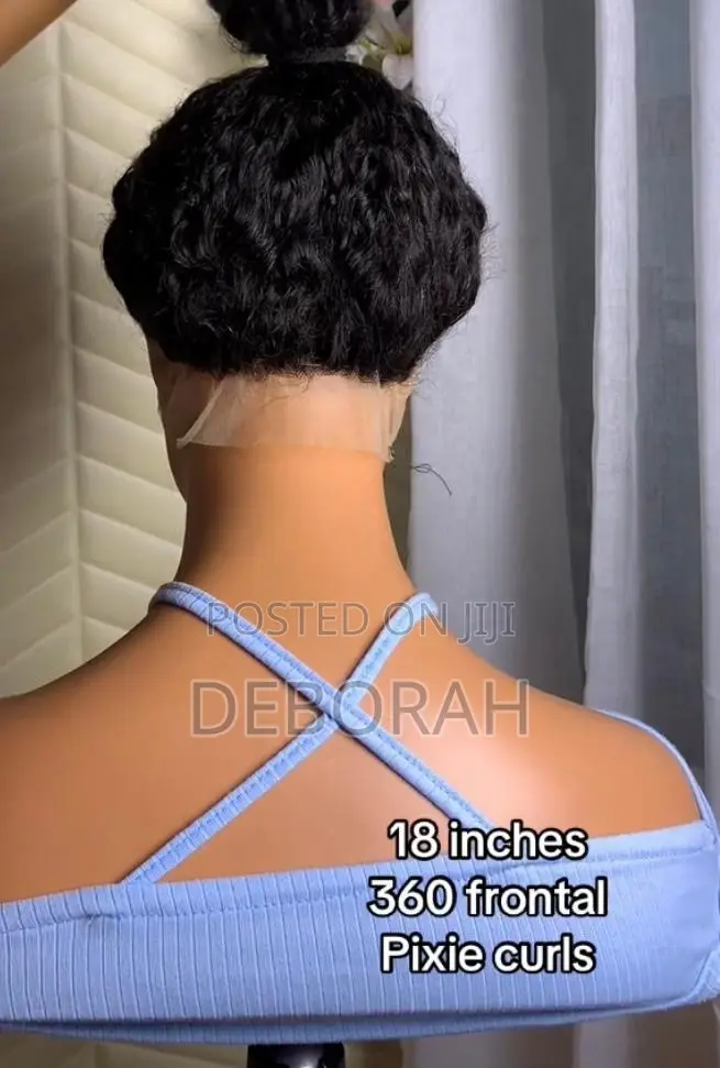 360 Frontal Pixie Curls