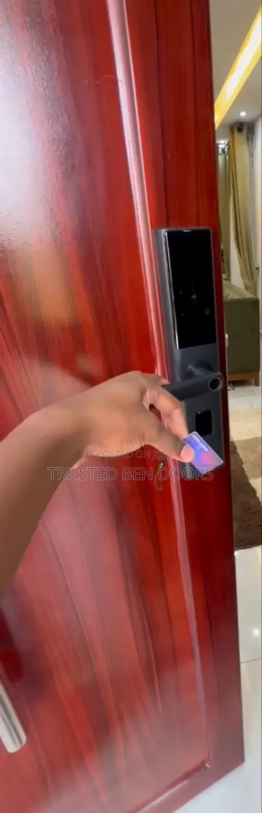 Tuya App Wifi Wireless Biometric Smart Door Locks for Homes + Offices