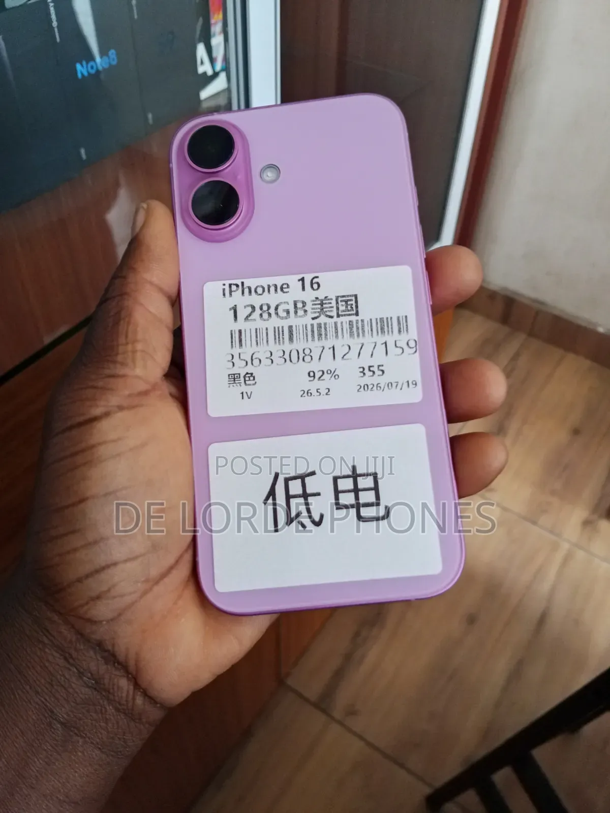 Apple iPhone 16 128 GB Pink