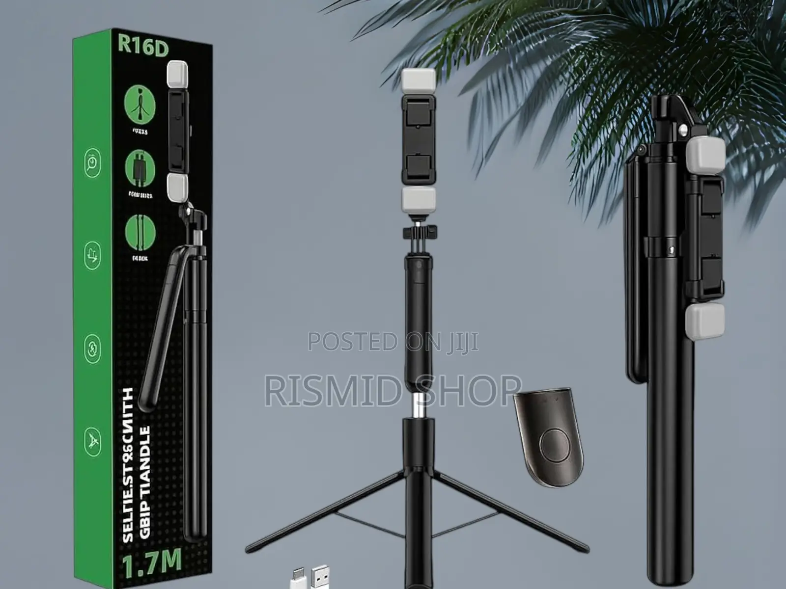 R16D 3-in-1 Selfie Stick & Tripod Stand