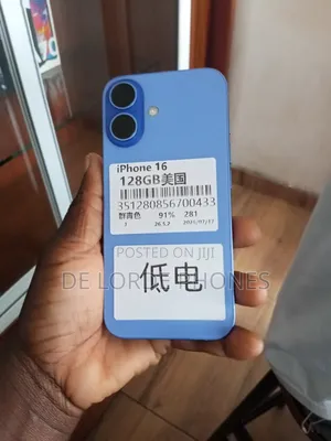 Apple iPhone 16 128 GB Blue
