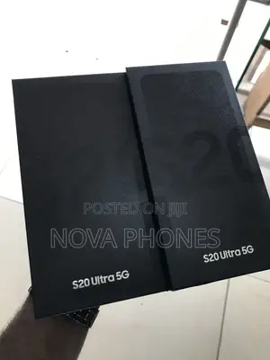 New Samsung Galaxy S20 Ultra 128 GB Black