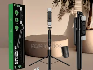 R16D Portable 3-in-1 Phone Tripod Selfie Stick