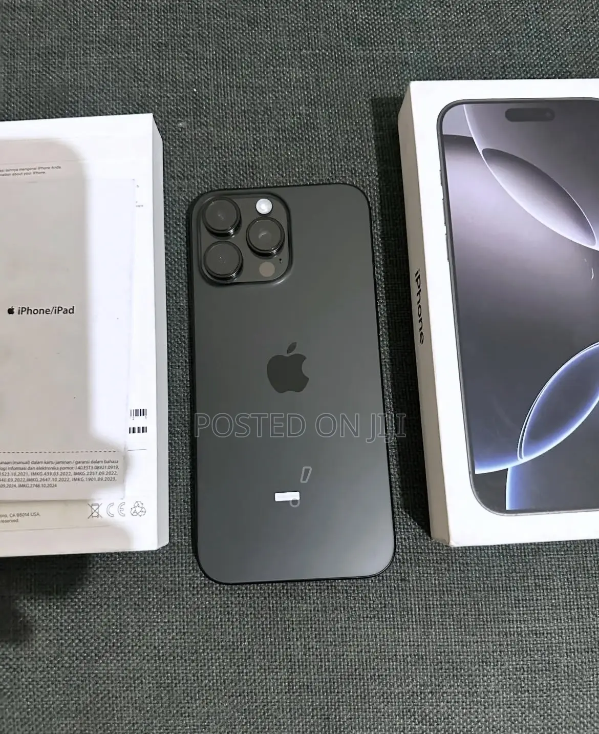 New Apple iPhone 16 Pro Max 512 GB Black