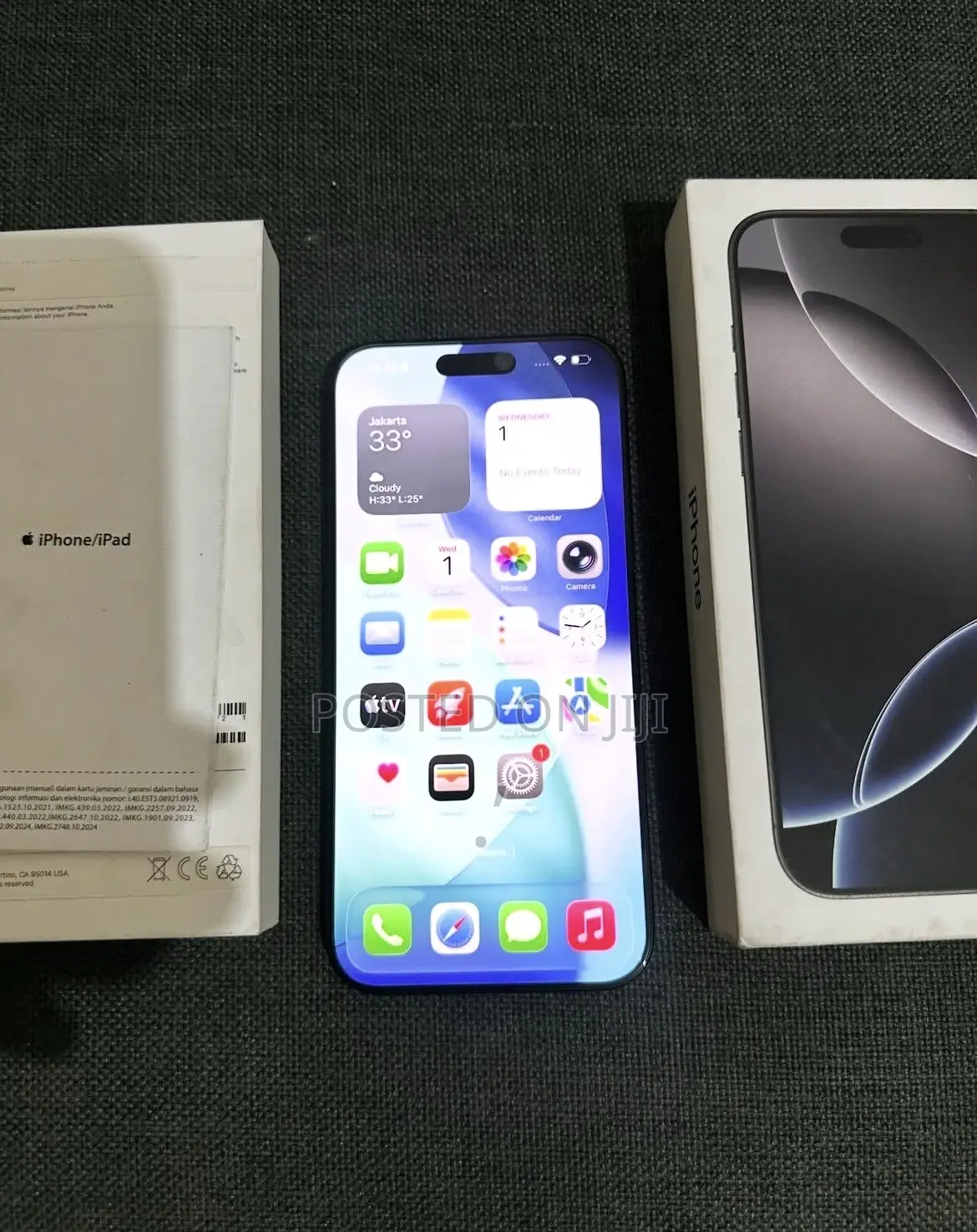 New Apple iPhone 16 Pro Max 512 GB Black