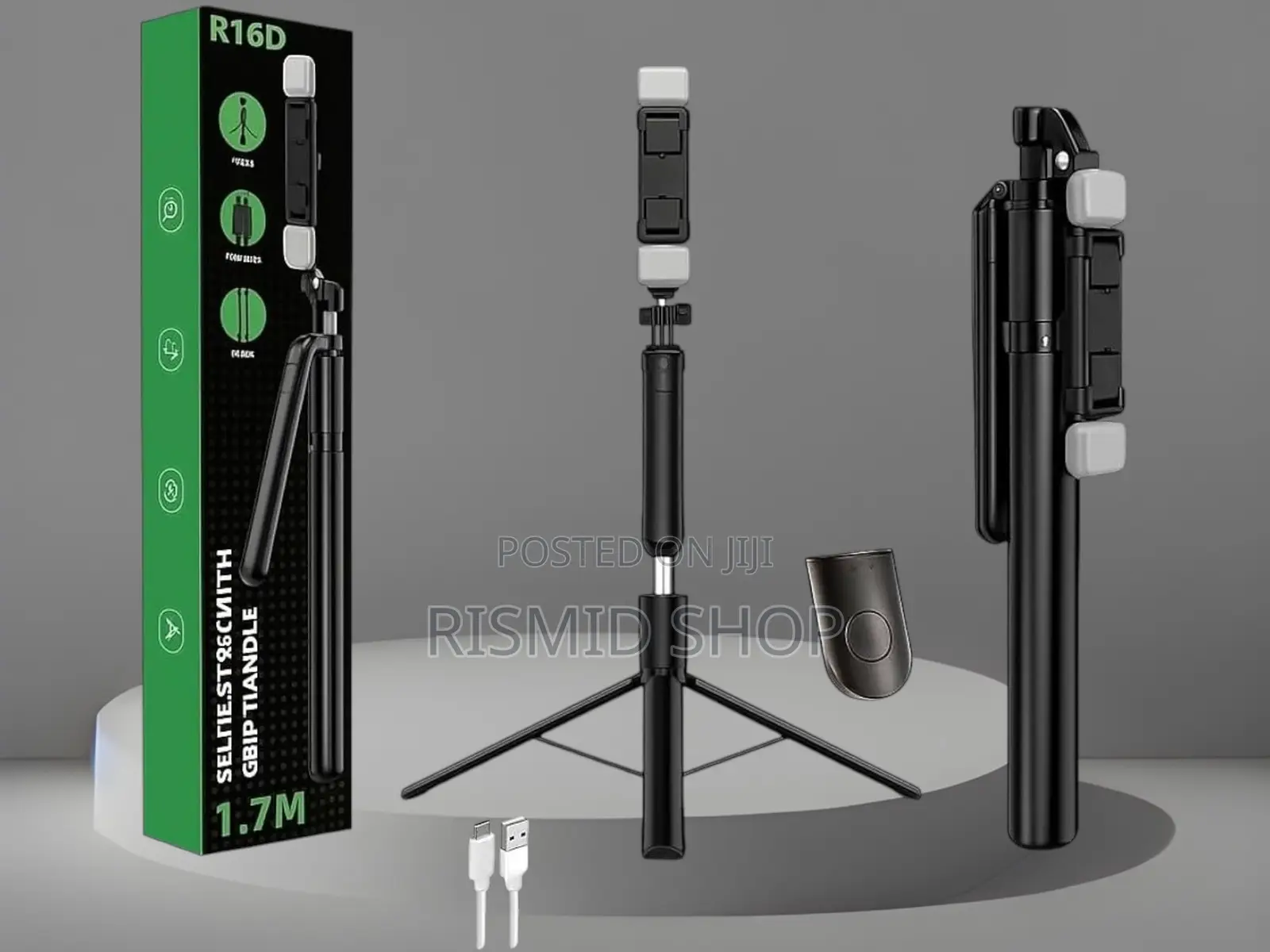 R16D Compact Multifunctional Phone Selfie Stick