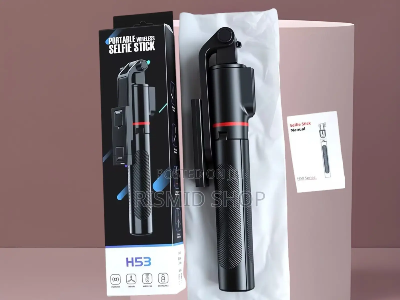 H53 Multifunctional Bluetooth Phone Tripod Stick