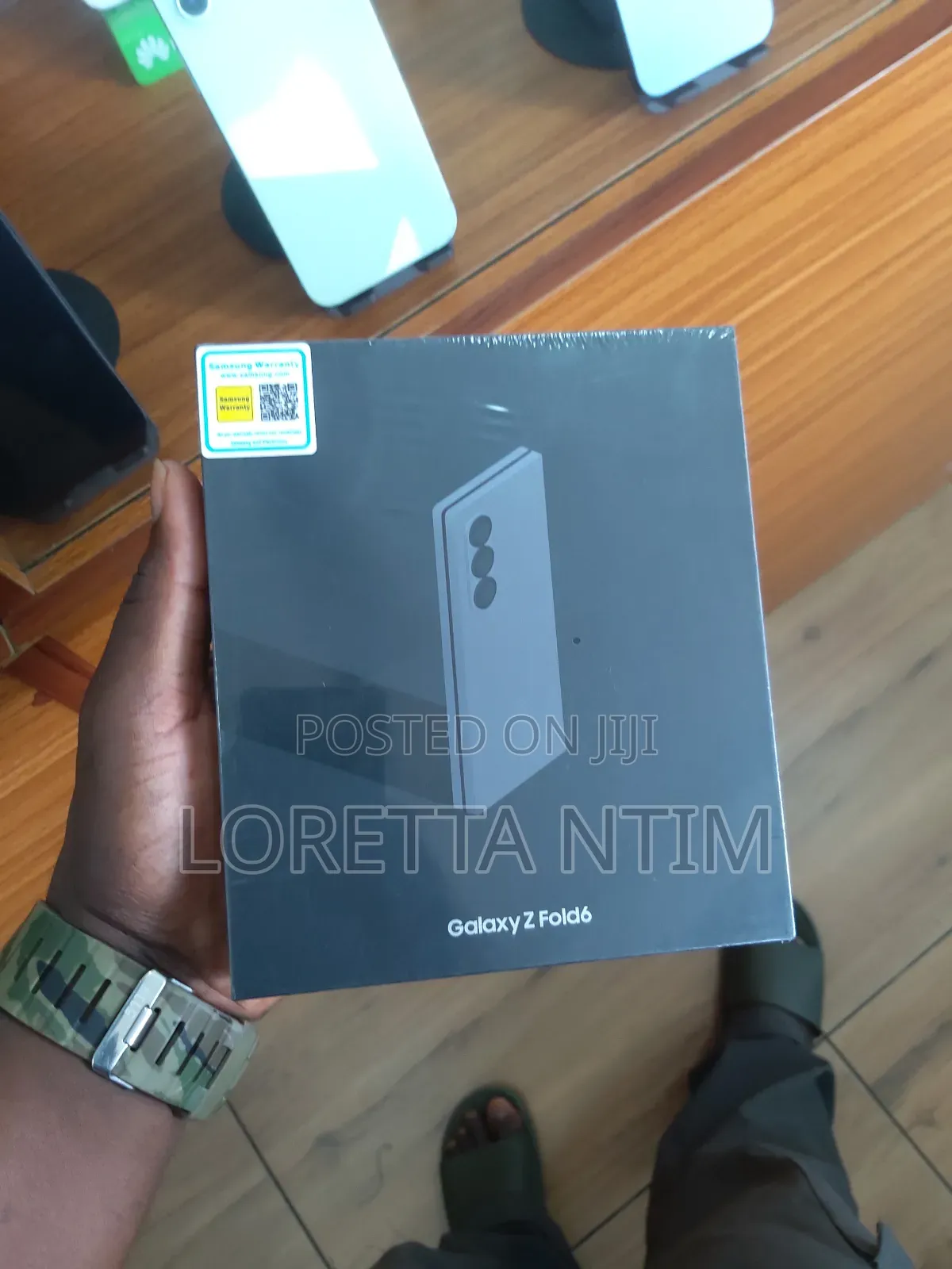 New Samsung Galaxy Z Fold6 256 GB Black