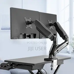 F160 Dual Monitor Mount Stand - Full Adjustable Monitor Desk Gas Mount