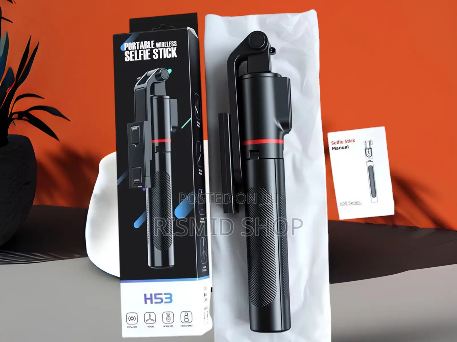 H53 Wireless Selfie Stick With Remote