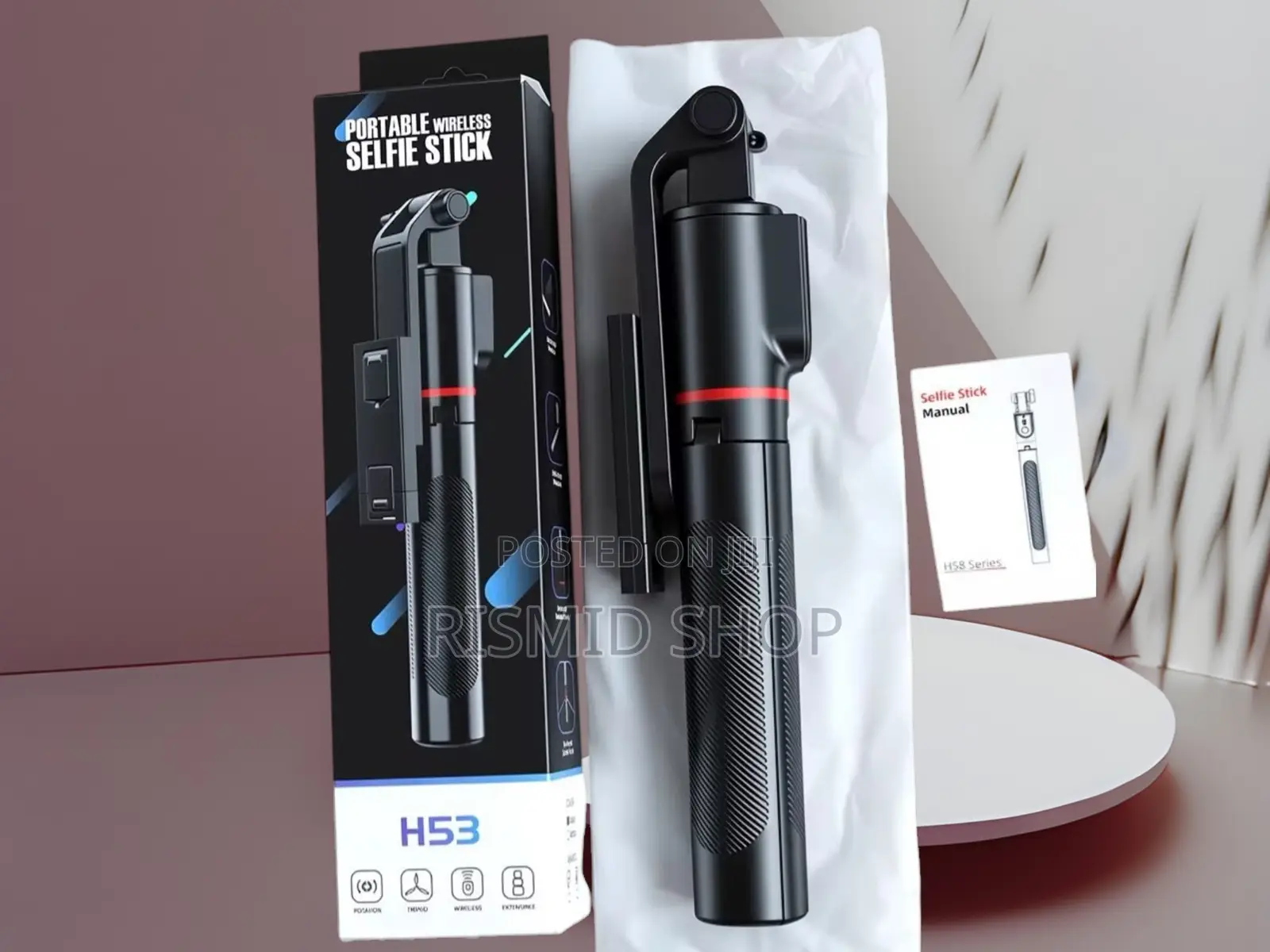 H53 Wireless Selfie Stick With Remote