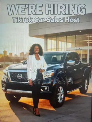 TikTok Car Sales Host (Female)
