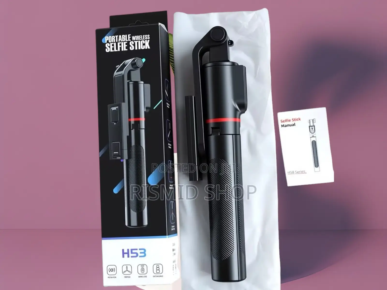 H53 Extendable Bluetooth Selfie Stick