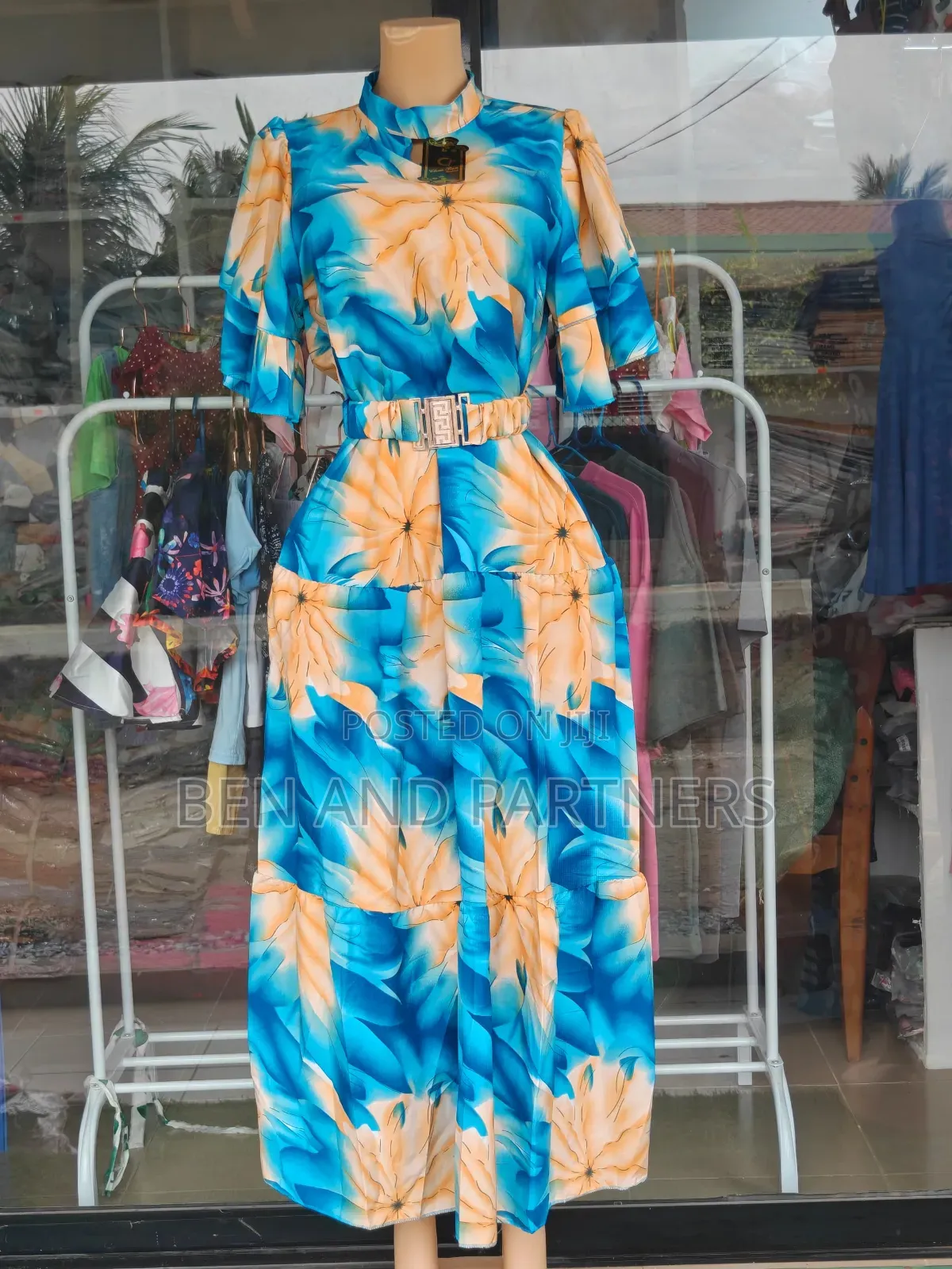 Ladies Belted Dress