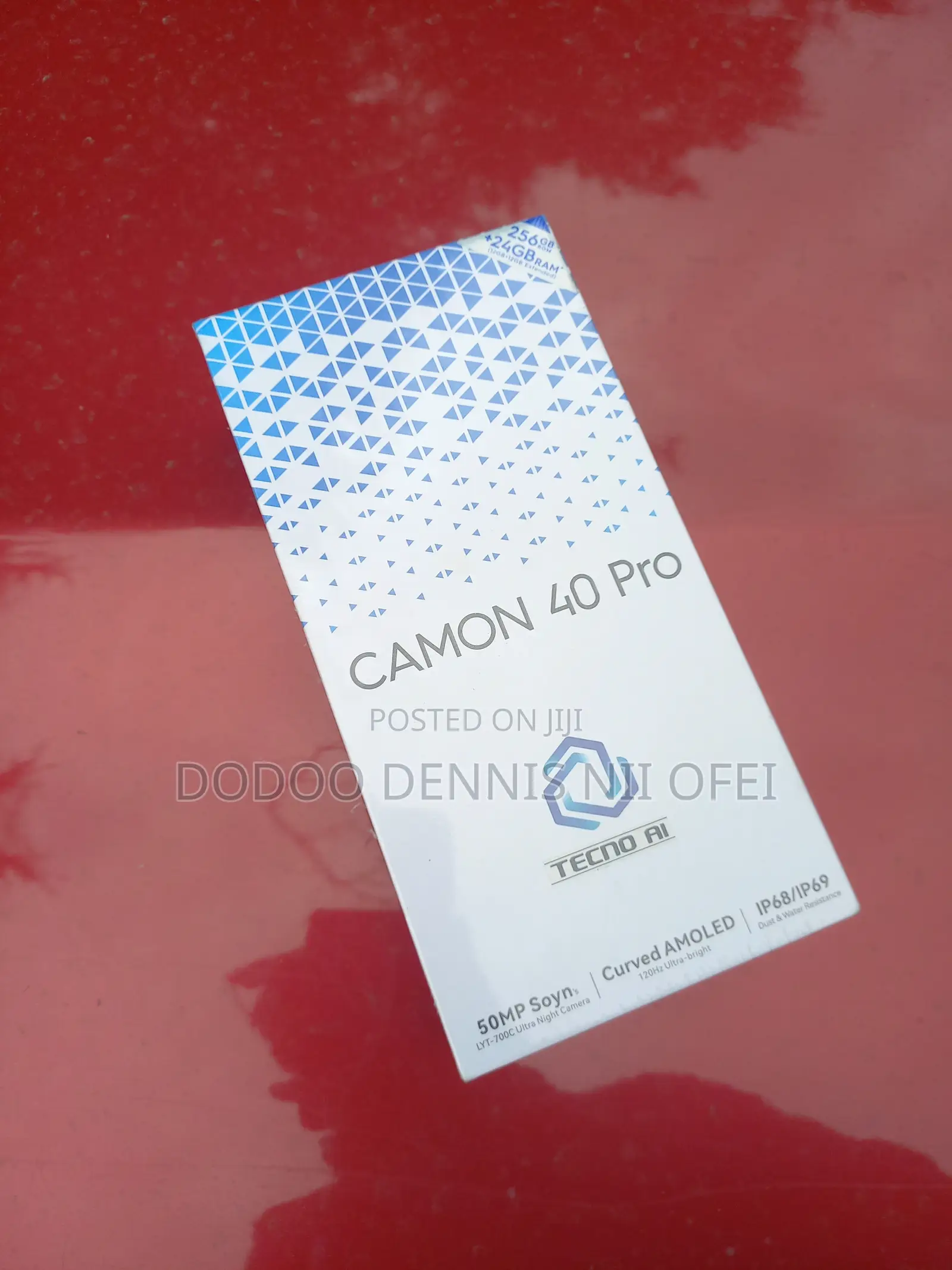 New Tecno Camon 40 Pro 4G 256 GB Gray