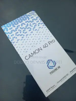 New Tecno Camon 40 Pro 4G 256 GB Gray