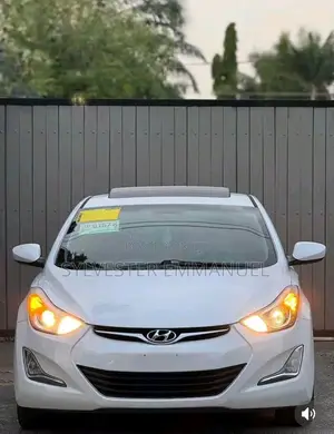 Hyundai Elantra 2014 White