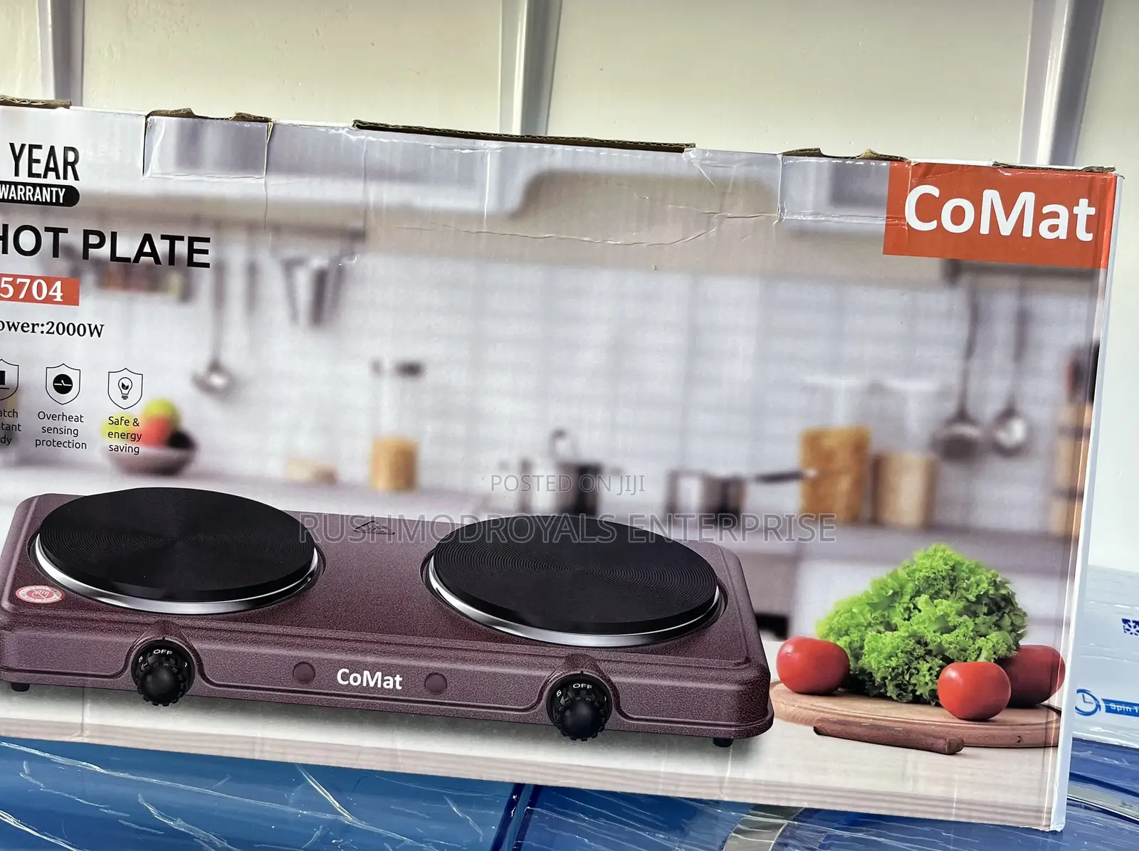 Durable 2in1 2000w Hotplate