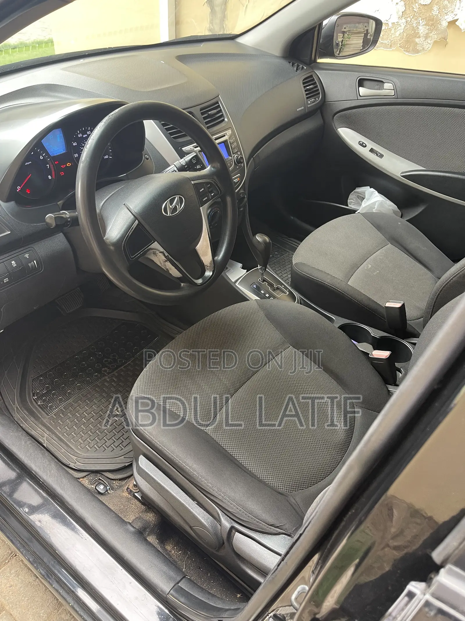 Hyundai Accent 2013 Black