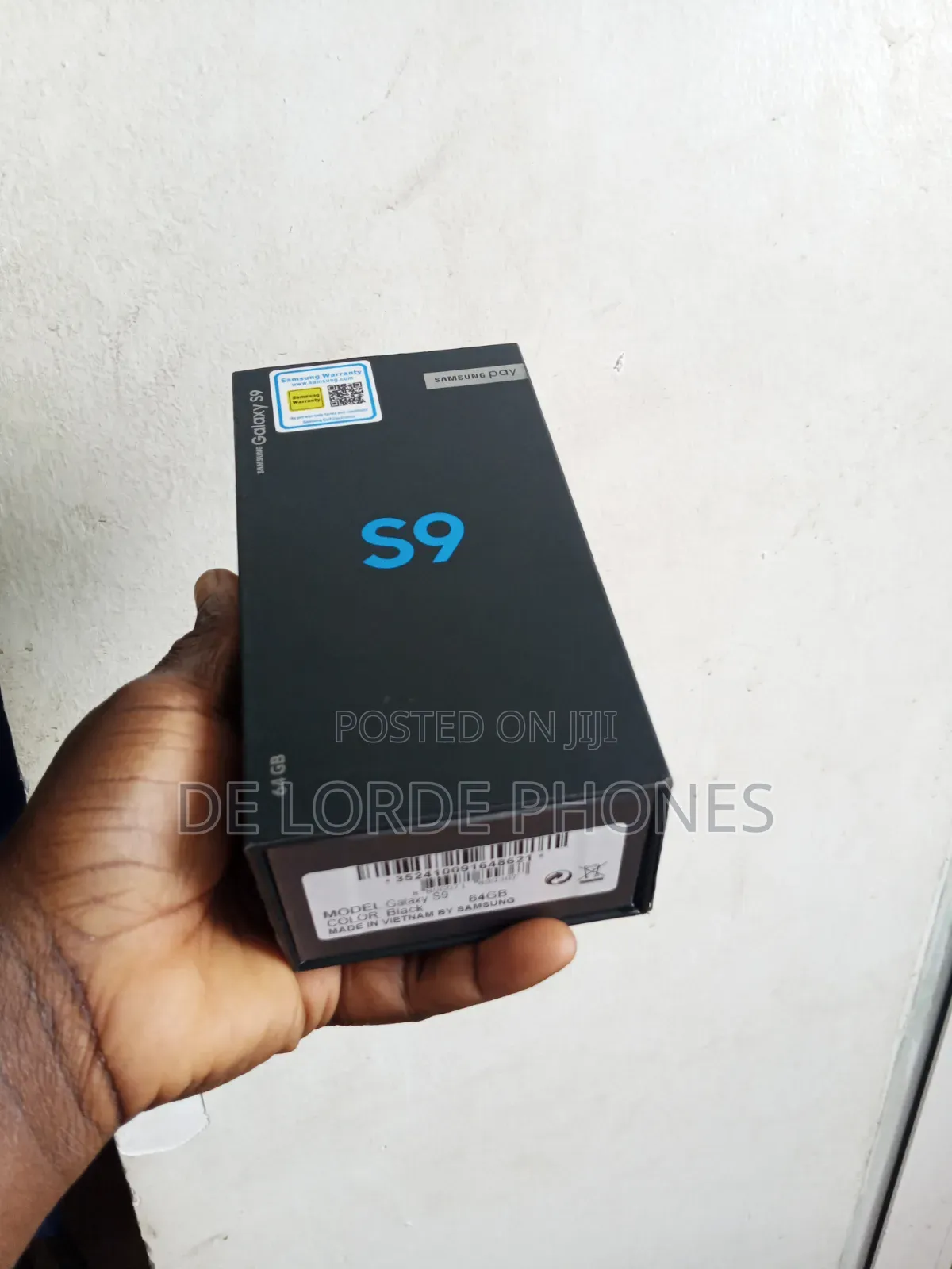 New Samsung Galaxy S9 64 GB Blue