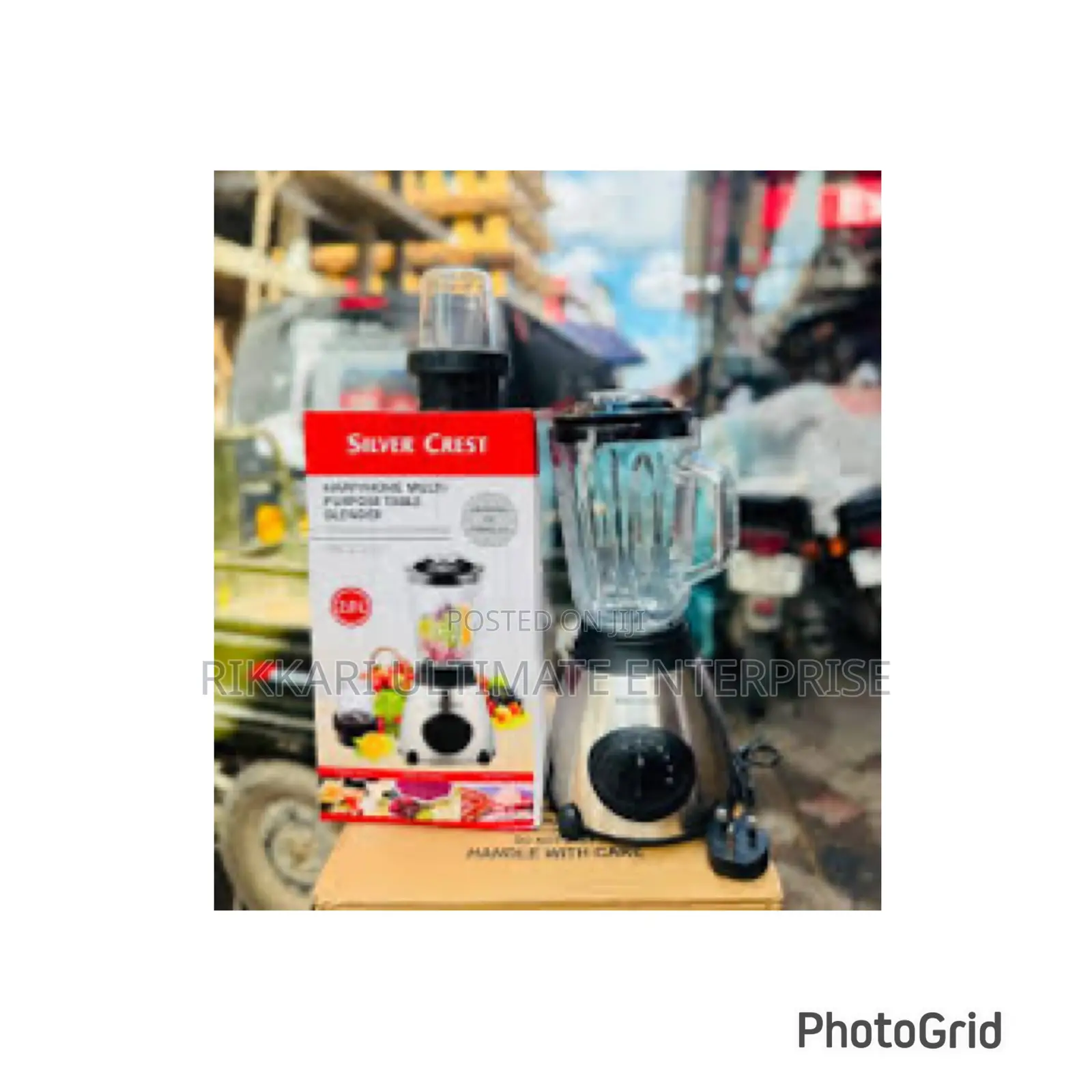Silver Crest Glass Blender