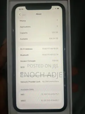 Apple iPhone 11 128 GB Purple
