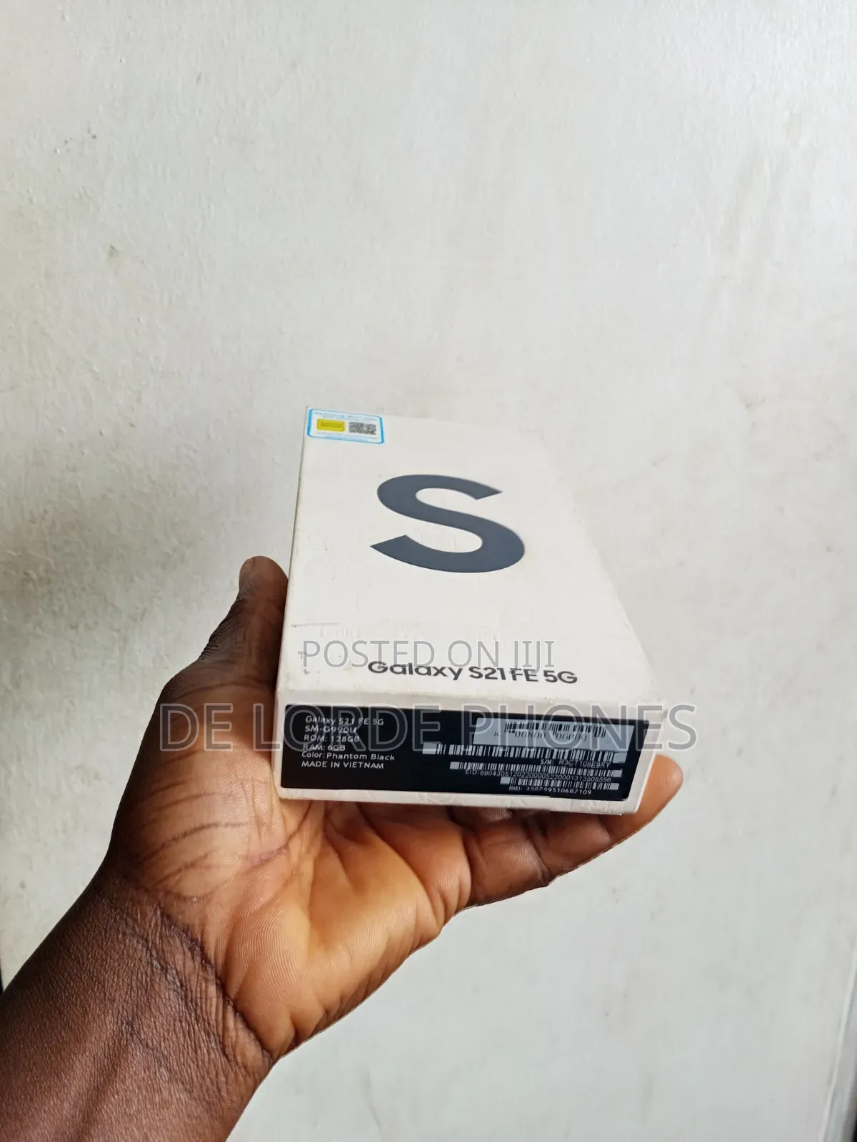 New Samsung Galaxy S21 FE 128 GB Black