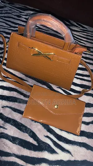 Stylish Pink Leather Bag