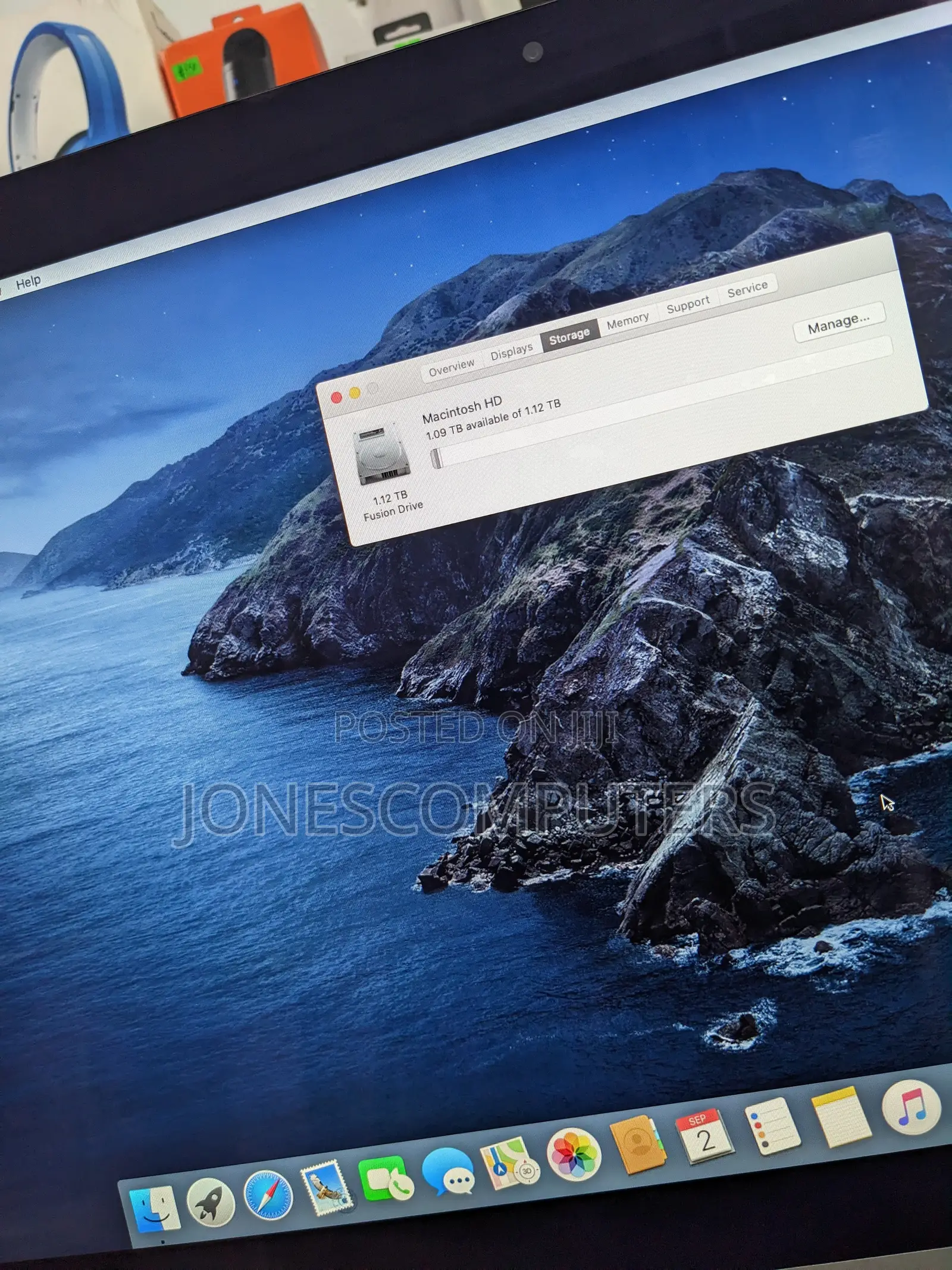 Desktop Computer Apple iMac 16GB Intel Core i7 SSD 1.5T