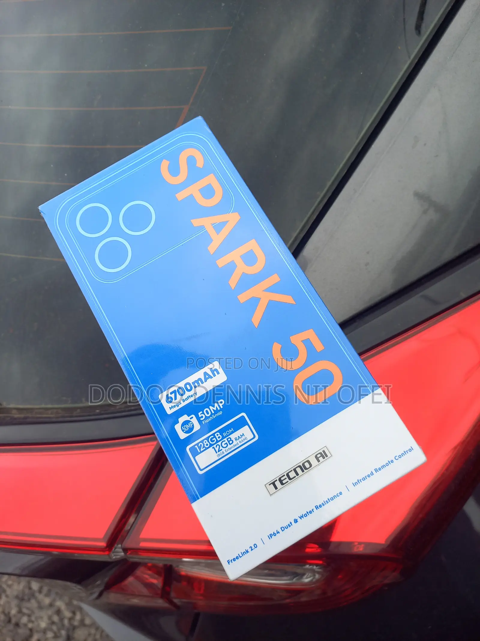 New Tecno Spark 50 128 GB Gray