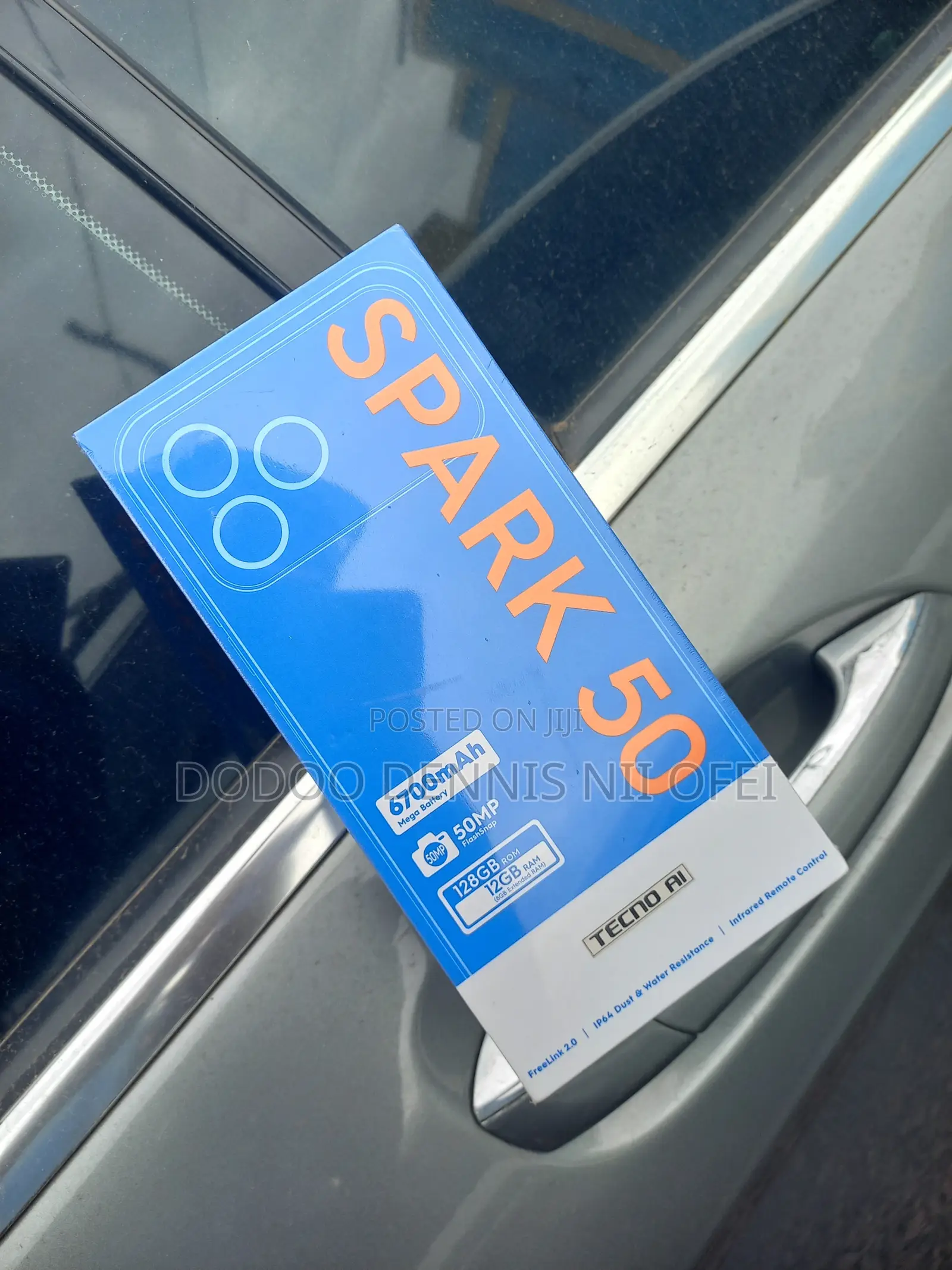 New Tecno Spark 50 128 GB Gray