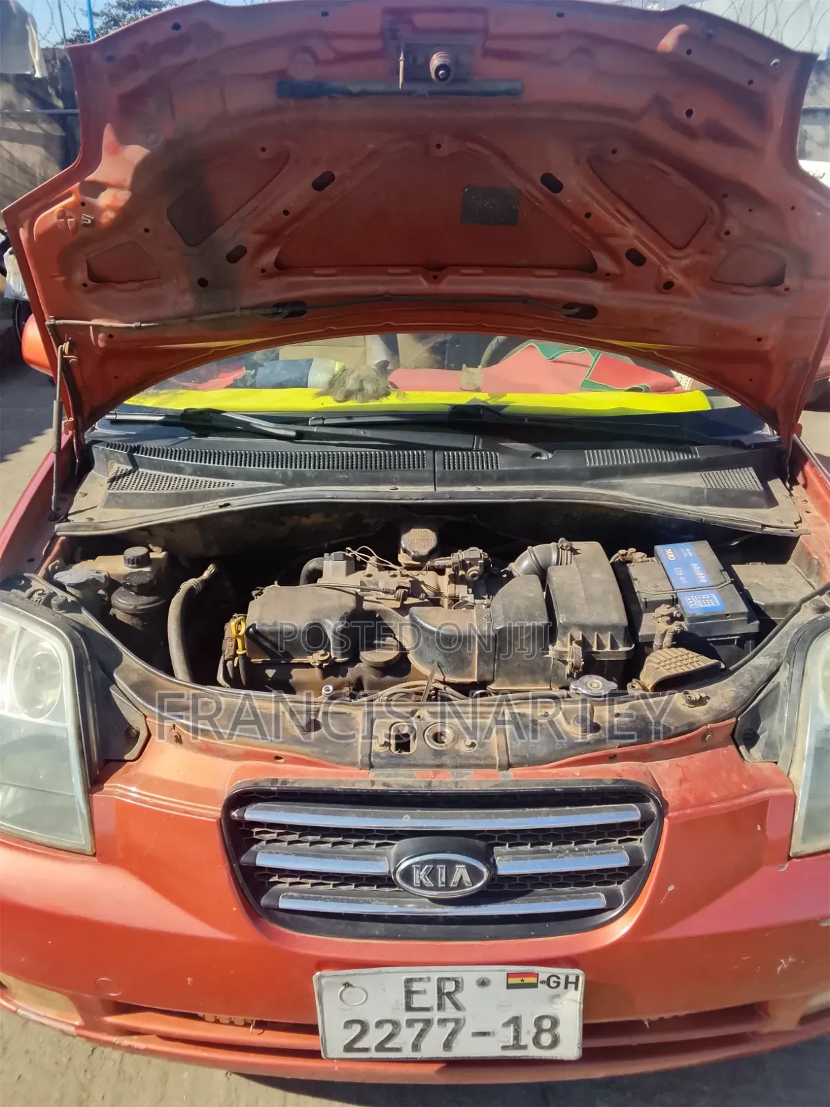 Kia Morning 2005 Orange