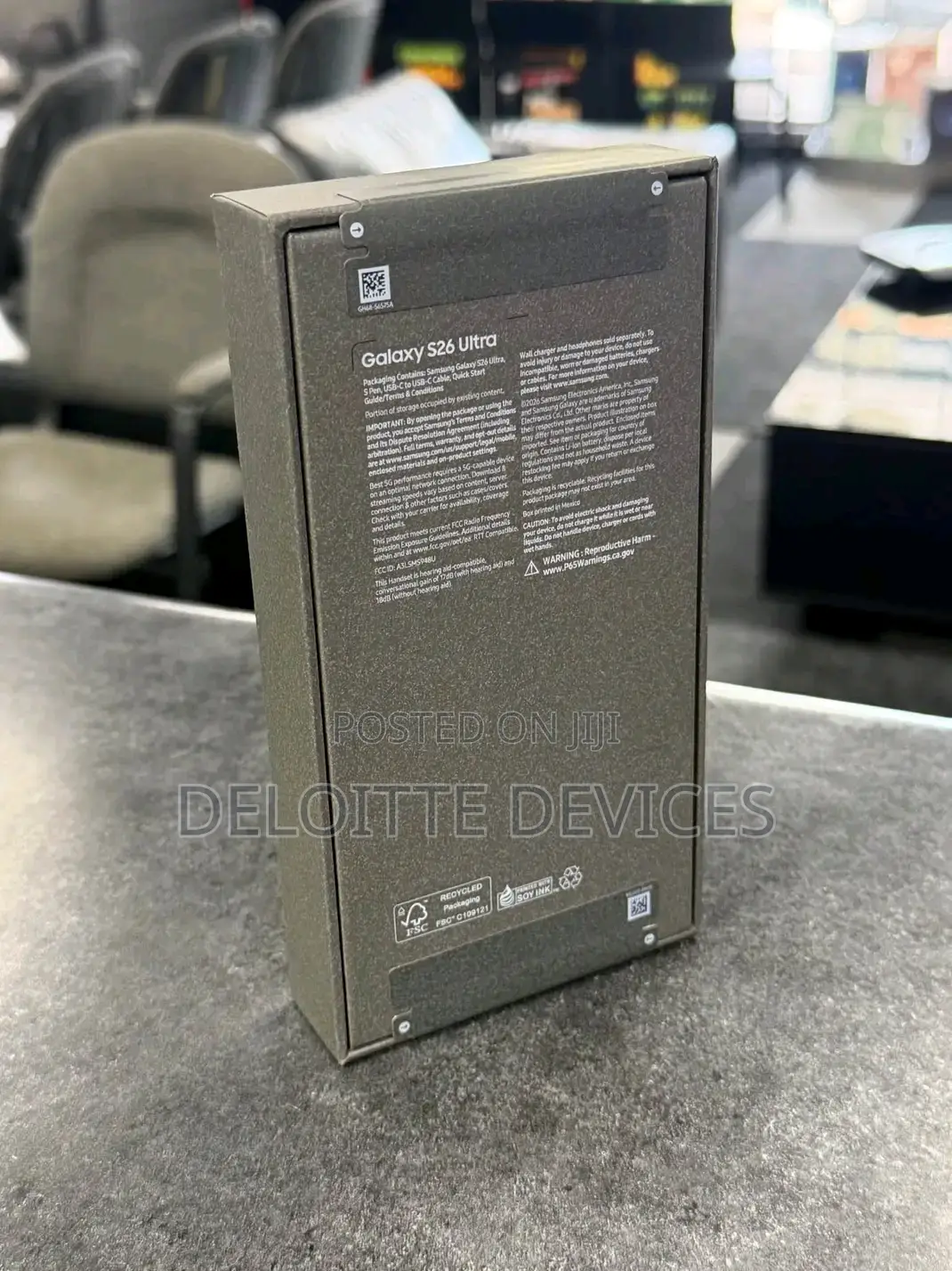 New Samsung Galaxy S26 Ultra 5G 1 TB Black