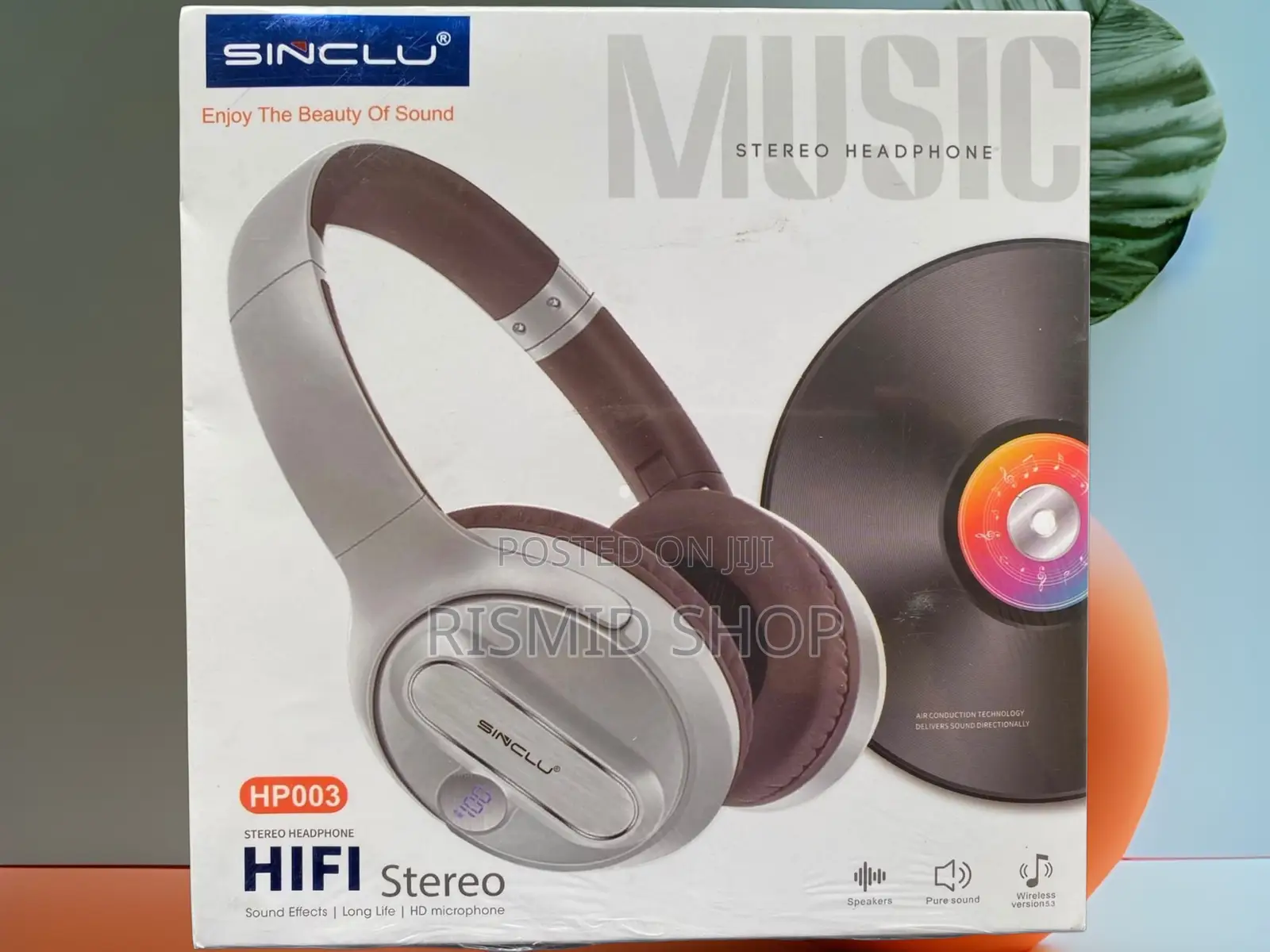 SINCLU HP003 Stereo Audio Headphones