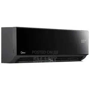 Midea 1.5 HP Inverter a/C R32 Gas Black Mirror (MSAG-12CRDN8)