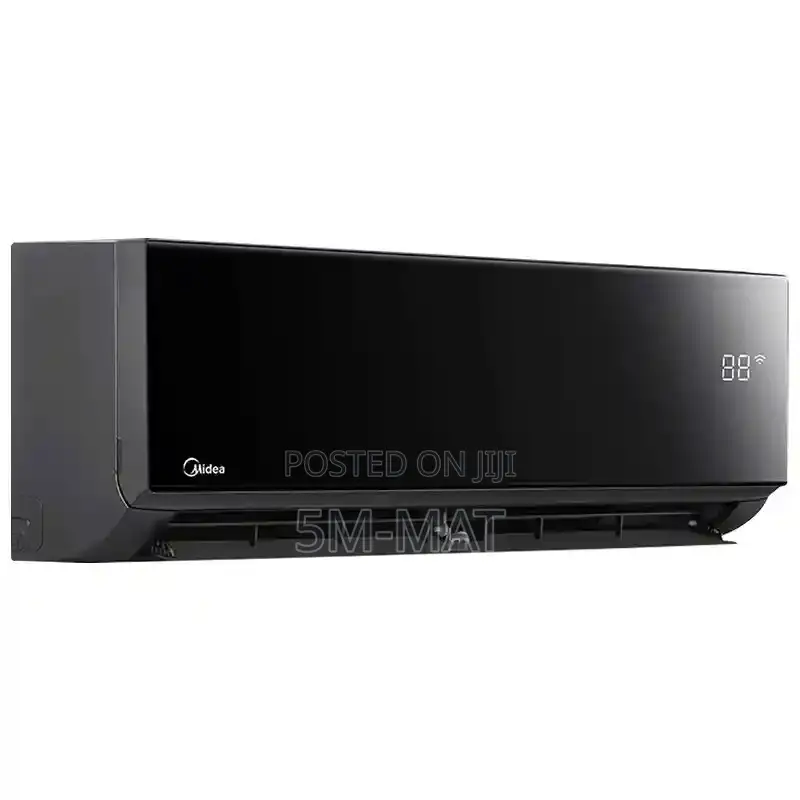 Midea 1.5 HP Inverter a/C R32 Gas Black Mirror (MSAG-12CRDN8)