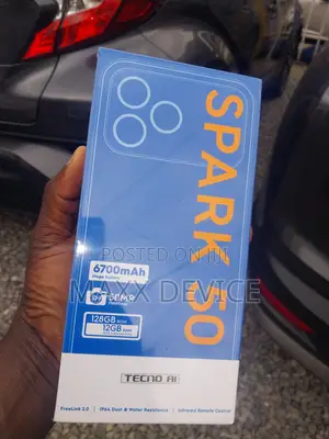 New Tecno Spark 50 128 GB Silver