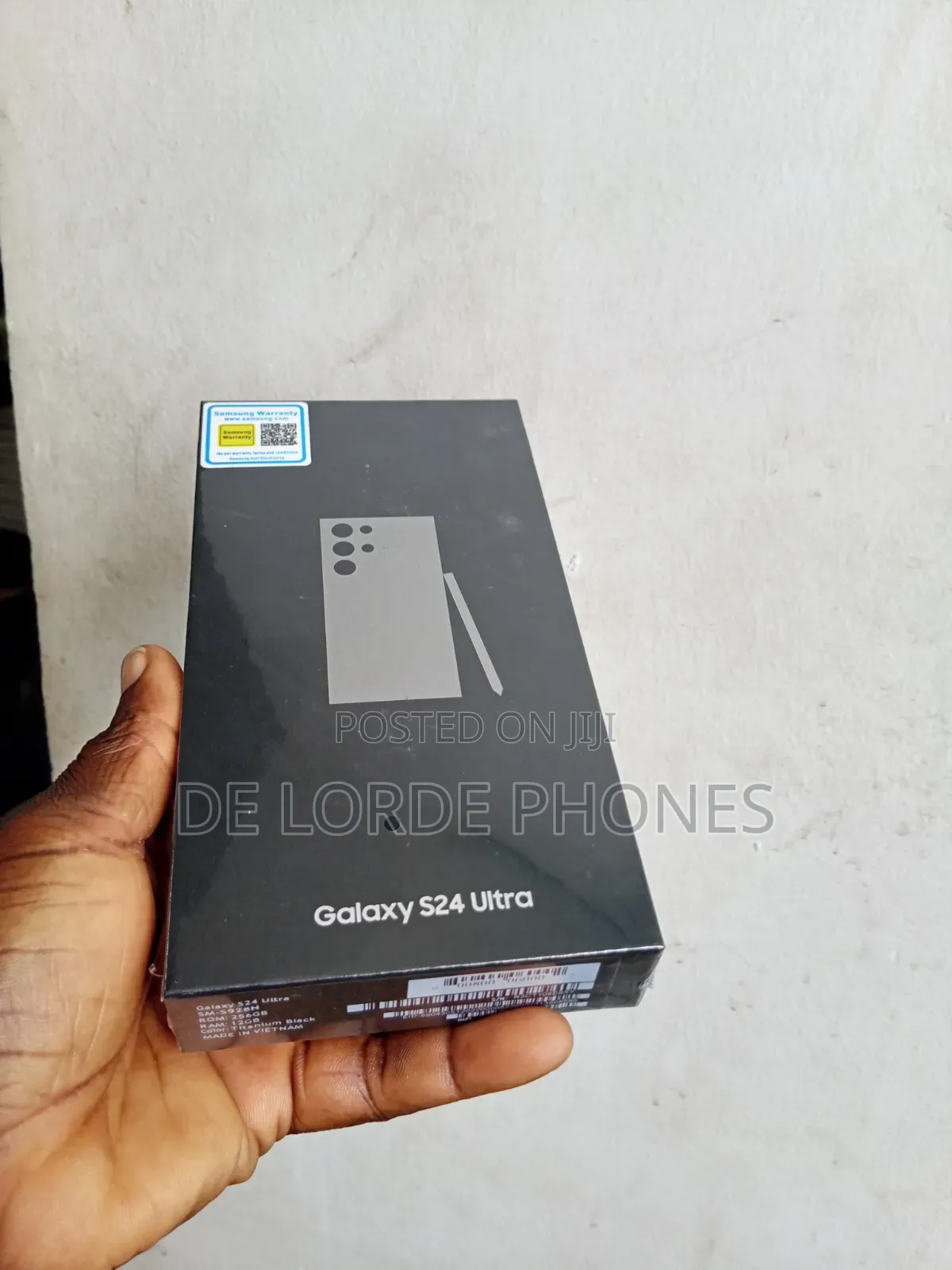 New Samsung Galaxy S24 Ultra 256 GB Black