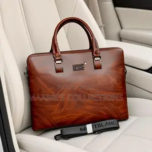 Leather Laptop Bag Briefcase | Executive Office Bag
