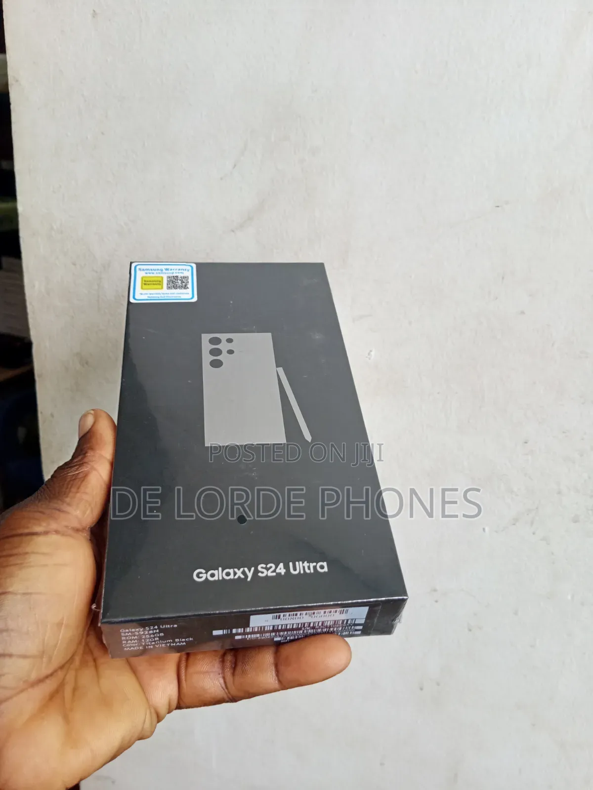 New Samsung Galaxy S24 Ultra 256 GB Black